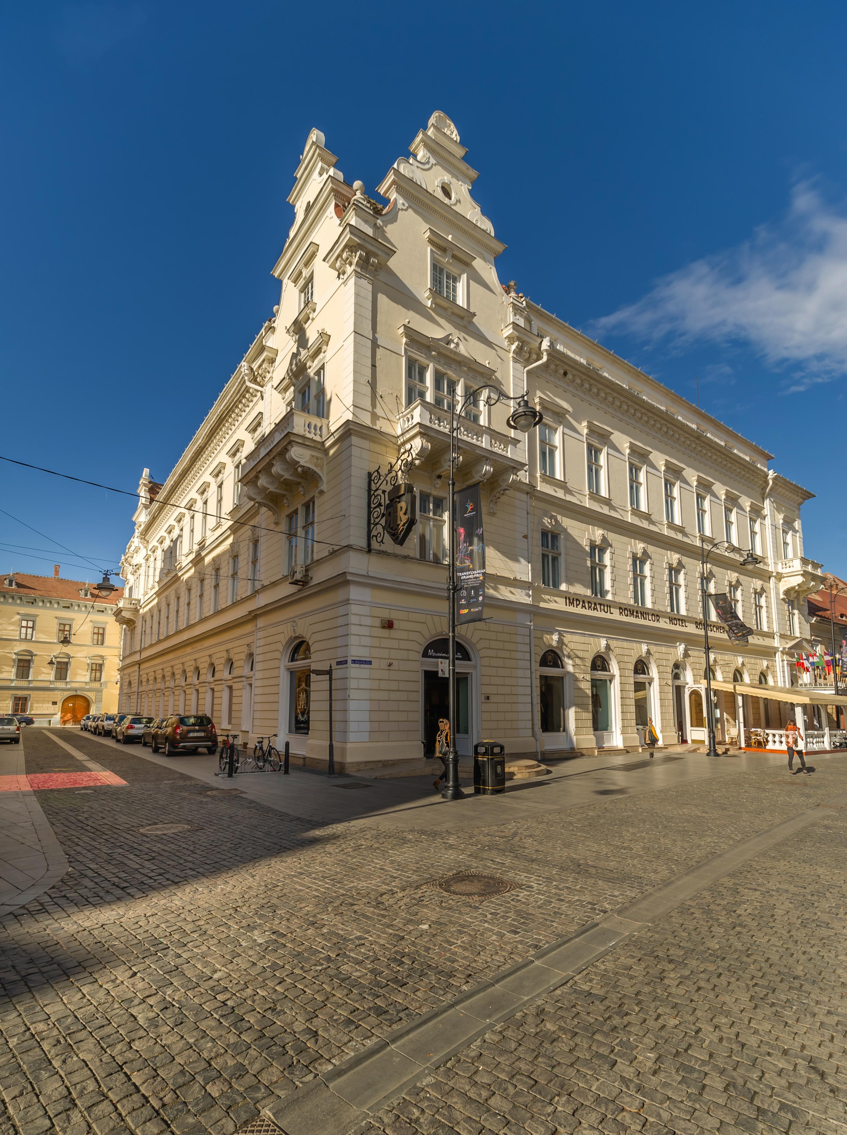 Hotel Imparatul Romanilor Sibiu Exterior foto